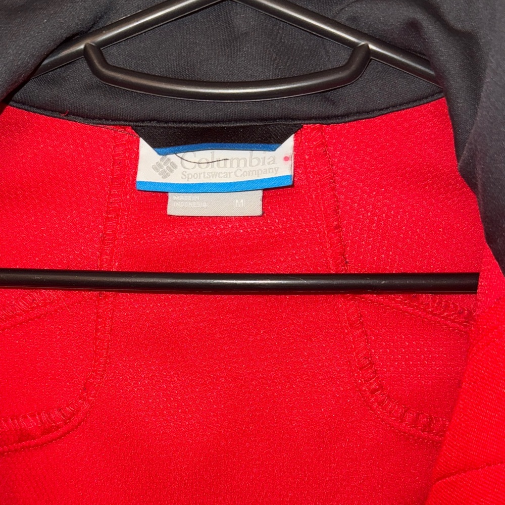 Columbia Red Softshell Jacket - image 3